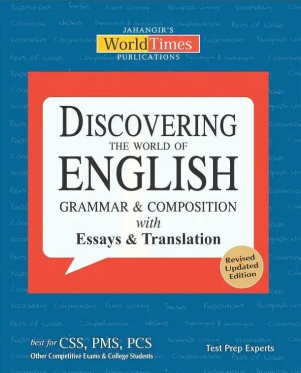 Discovering English grammar jwt publisher For competitive exam
