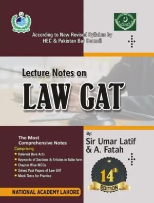 LAW GAT Exam Prepration BOOK Written By Sir Umar Latif