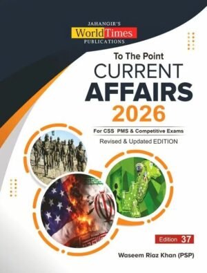 JWT To The Point Current Affair Waseem Riaz Khan Latest & Revised Edition